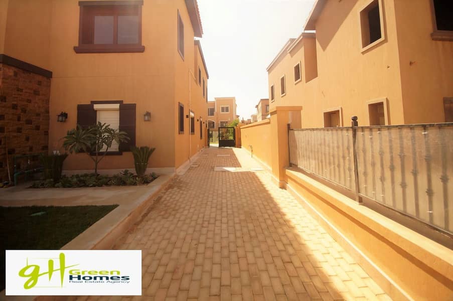 Twin house Fully Finished with a special price at  Mivida compound 3