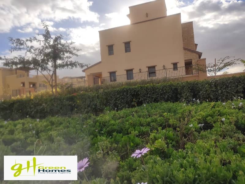 Semi finished Townhouse Corner for sale with an area of 280 square meters at mivida 4