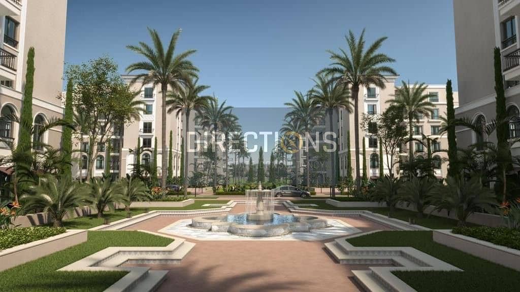 Early Delivery Apartment with garden for sale fully finished with ACs direct beside Cairo Gate Emaar in | Village West | Dorra Company 1