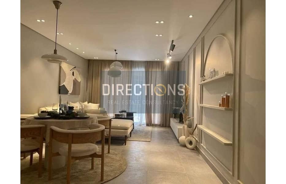 Early Delivery Apartment with garden for sale fully finished with ACs direct beside Cairo Gate Emaar in | Village West | Dorra Company 9