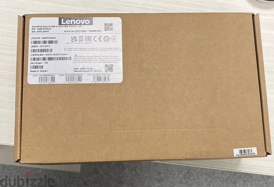 Lenovo ThinkPad Hybrid USB-C with USB-A Dock 2