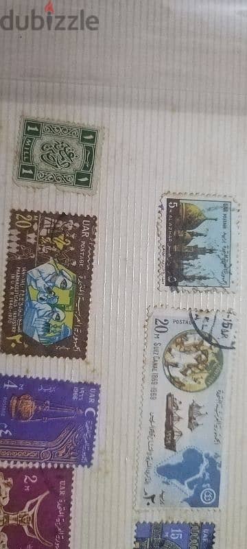 stamps طوابع بريدية مصرية قديمة