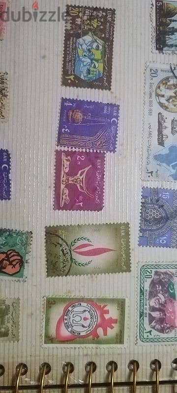 stamps طوابع بريدية مصرية قديمة 6