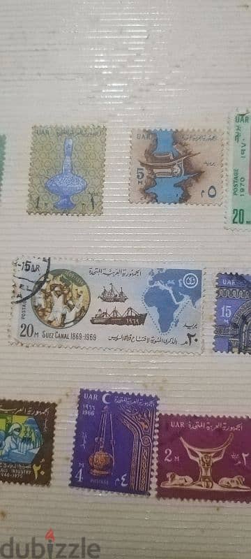 stamps طوابع بريدية مصرية قديمة 7