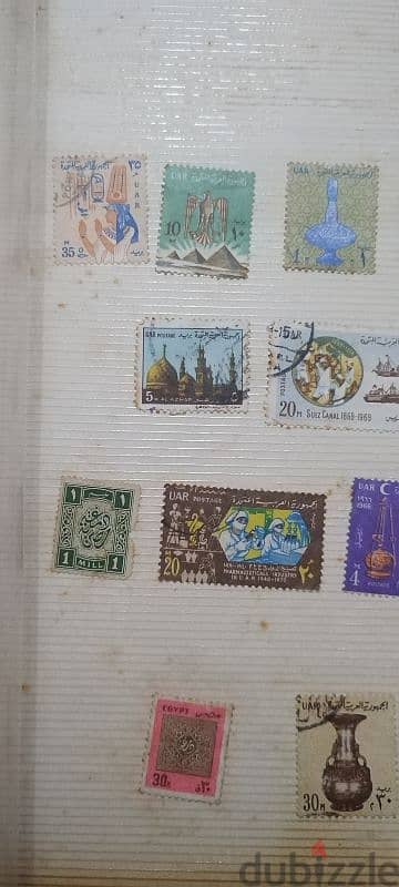 stamps طوابع بريدية مصرية قديمة 9