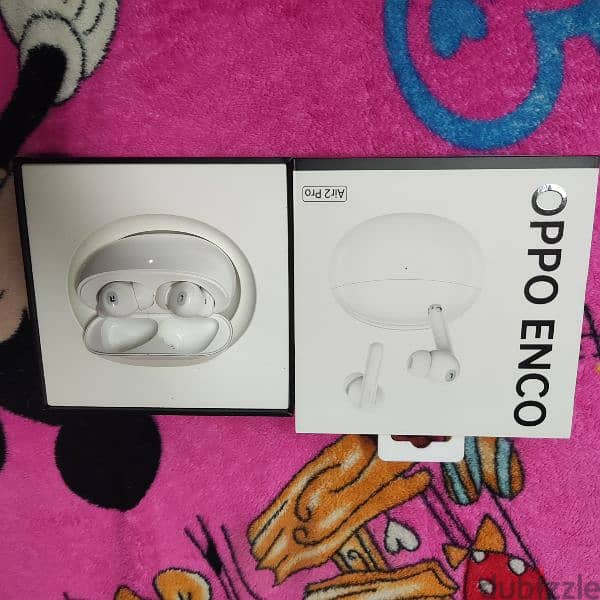 earbuds Oppo Enco Air 2 Pro استعمال شهر ونص زى الجديده 8