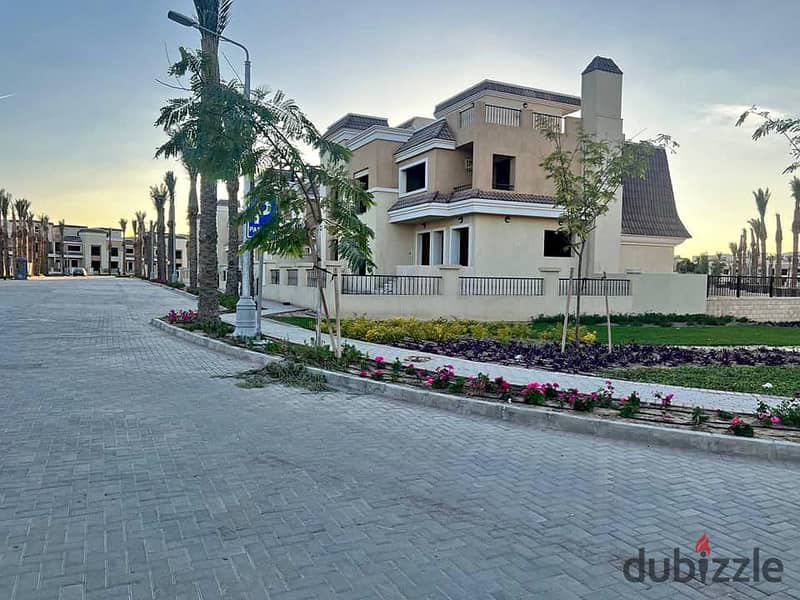 s villa for sale in installment in sarai new cairo by MNHD next to madinty prime location 0