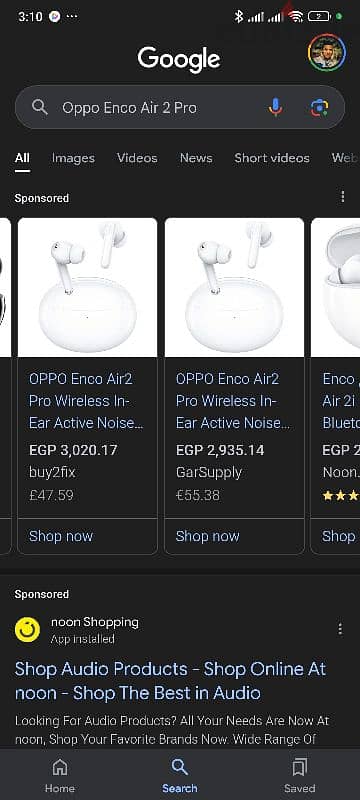 earbuds Oppo Enco Air 2 Pro استعمال شهر ونص زى الجديده 11