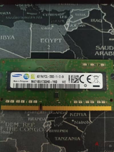 رام لابتوب 4GB DDR3