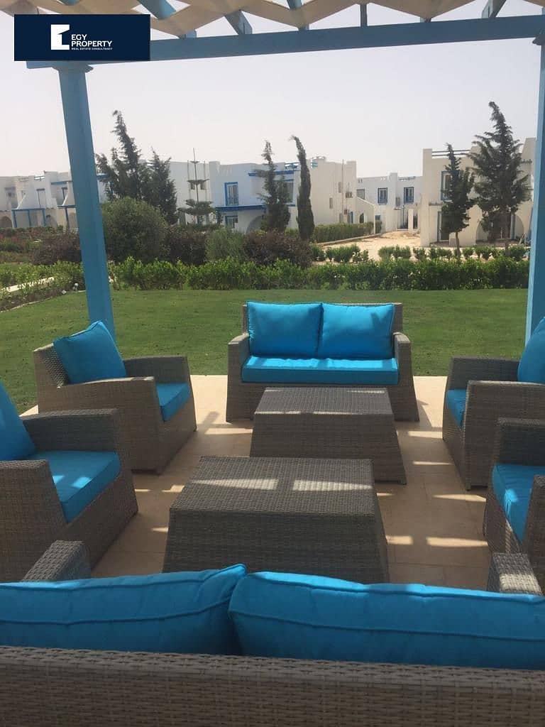 For a quick sale,fully furnished villa in Mountain View Ras El Hikma ,Ready to move- under market price 2