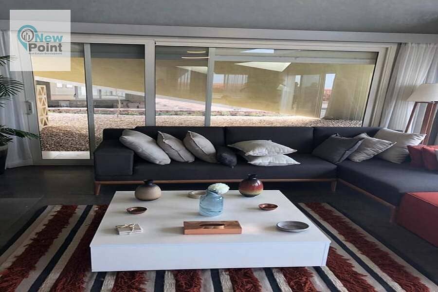 3-room chalet for sale in Ain Sokhna with a 5% down payment from Monte Galala Village 2