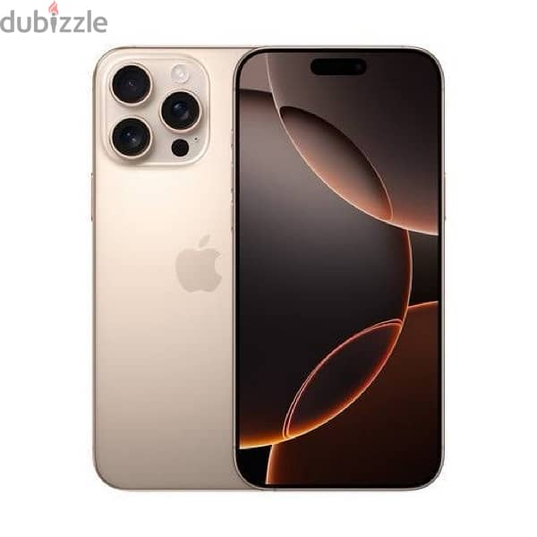 I phone 16 pro 256 desert gold titanium 0