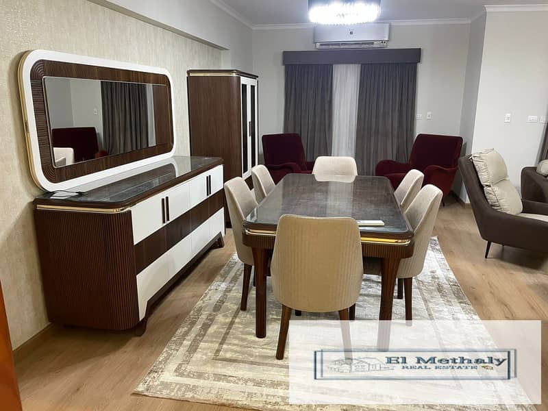 Modern furnished apartment for rent in Al-Rehab2 2