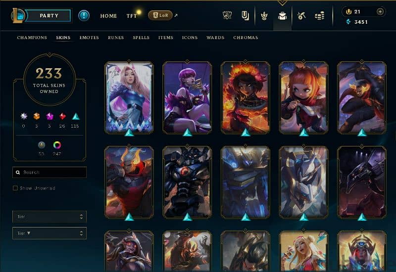 acc league of legends for sale 4