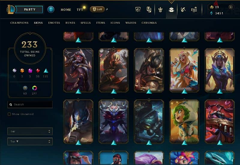 acc league of legends for sale 6