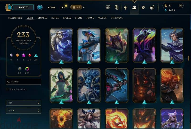 acc league of legends for sale 7