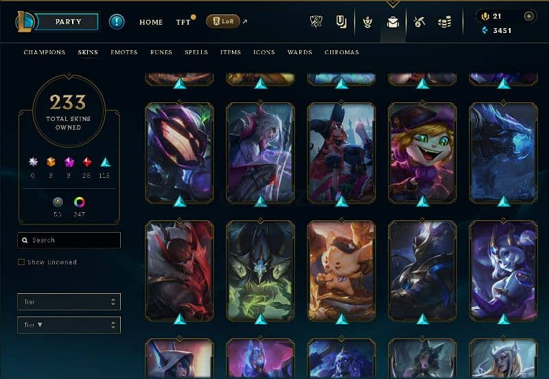 acc league of legends for sale 14