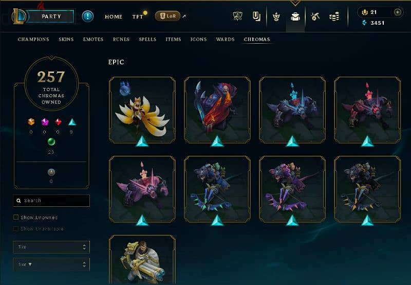 acc league of legends for sale 17