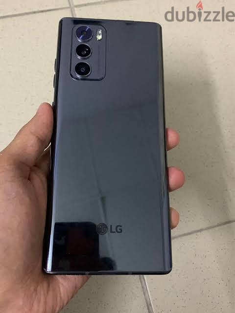 LG wing mobile 256gb - 8gr موبايل ال جي وينج 2