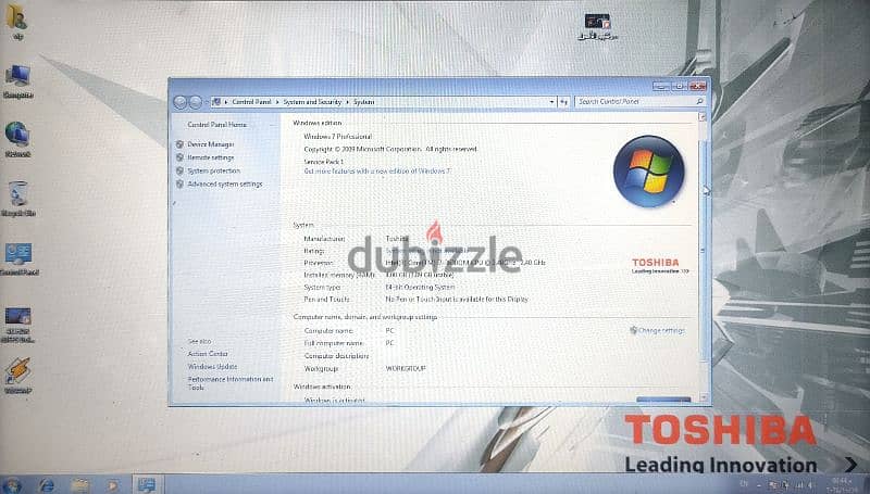 لاب توشيبا كور i7 جيل ثالث 3