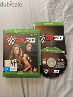 WWE 2k20 Xbox one CD 0