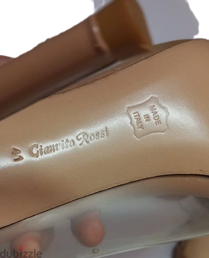 حذاء ماركة: Gianvito Rossi بحالة ممتازة made in Italy 3