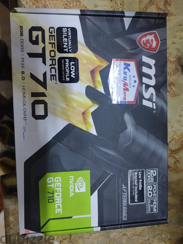 كارت شاشه MSI لتشغيل الالعاب والجرافيكس 0