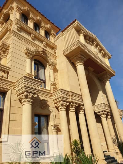 Luxury Palace for Sale in Jannaty Compound - New Cairo Royal and Elegant Design with Modern Touch