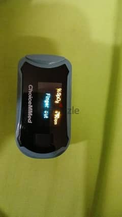 fingertip pulse oximeter جهاز قياس الأكسجين في الدم 0