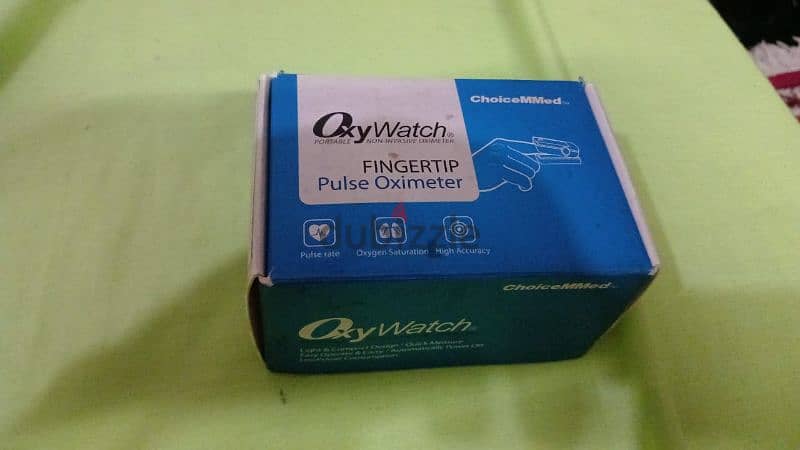 fingertip pulse oximeter جهاز قياس الأكسجين في الدم 1