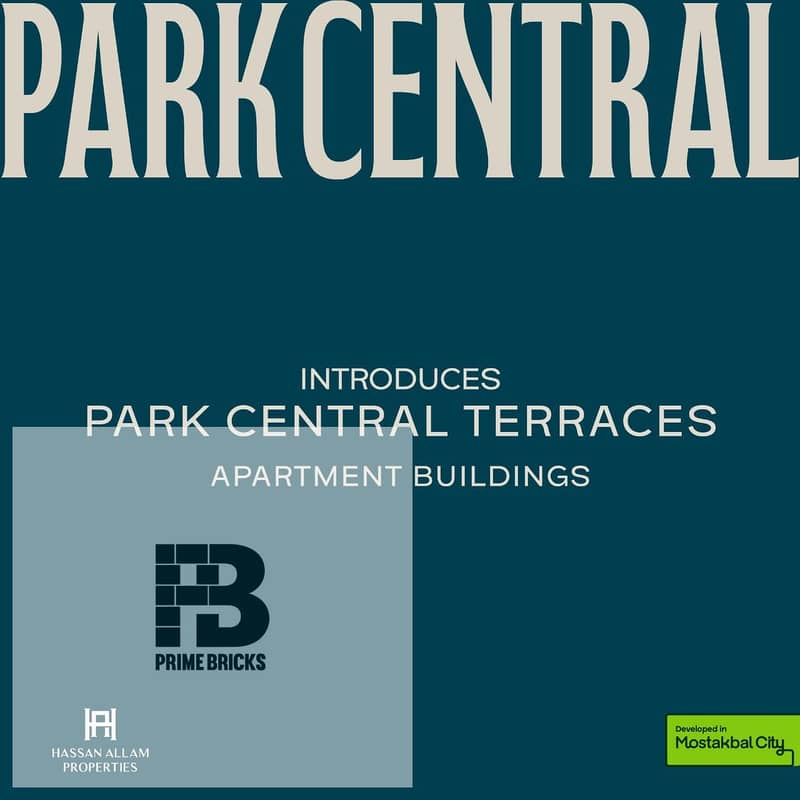 للبيع بسعر الطرح الاول لمشروع شقة 104 متر في park central بارك سنترل  Hassan Allam  في المستقبل سيتي 1