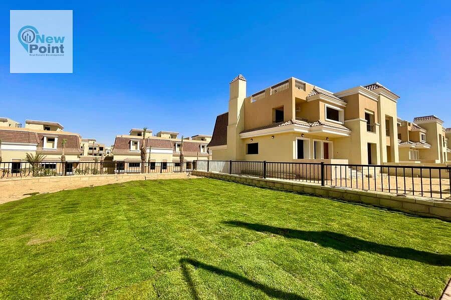 In front of the capital airport, own an apartment with two bedrooms in the city of Egypt in Sarai Compound, New Cairo 2