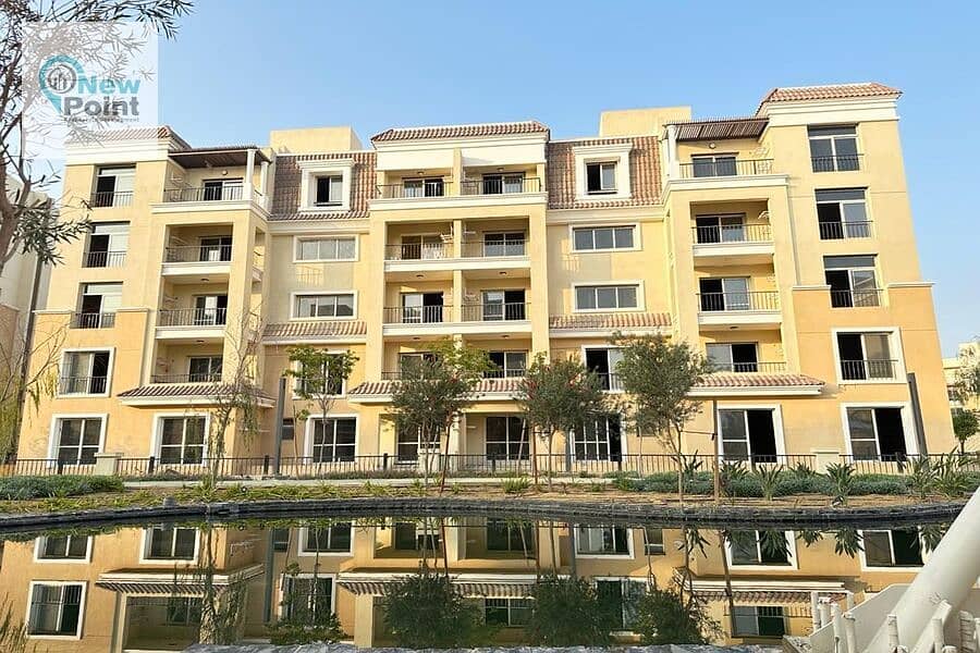 In front of the capital airport, own an apartment with two bedrooms in the city of Egypt in Sarai Compound, New Cairo 4