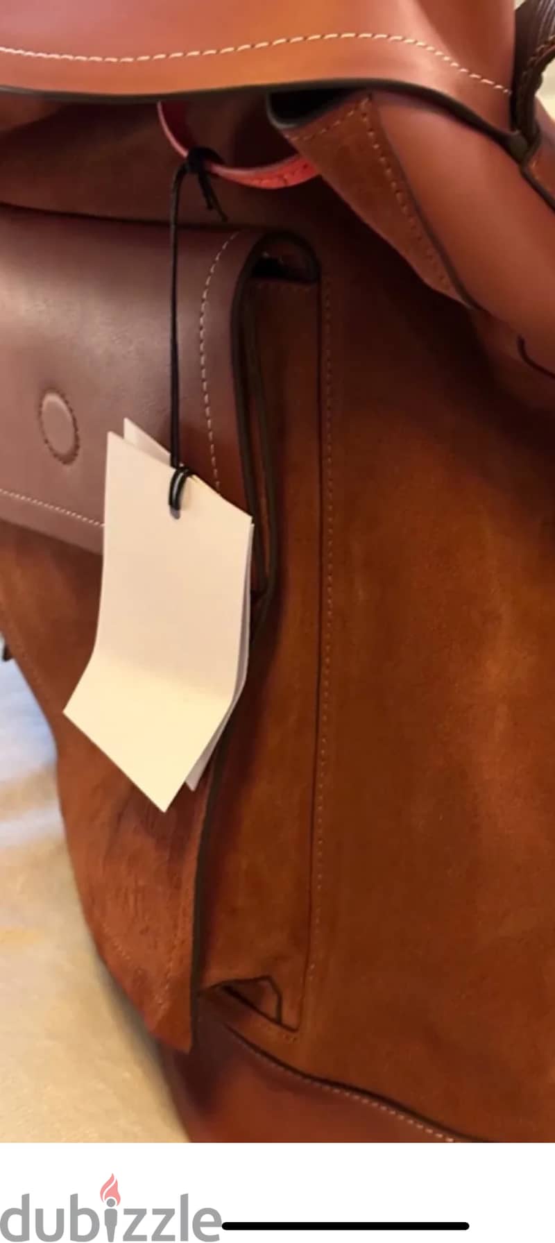 %100 Cows leather rucksack by Paul Smith 6