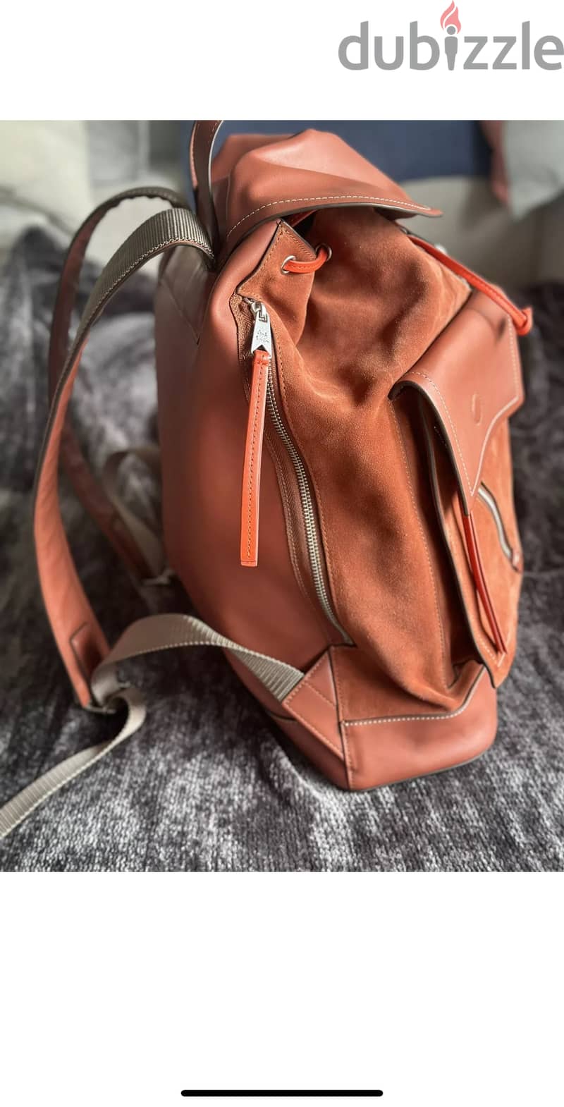 %100 Cows leather rucksack by Paul Smith 7