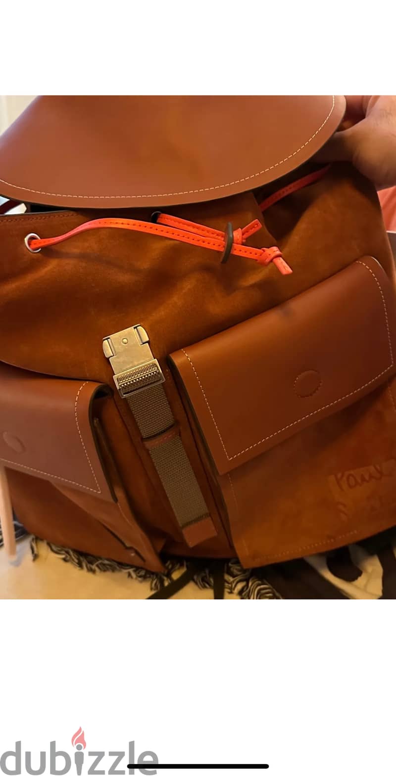 %100 Cows leather rucksack by Paul Smith 9