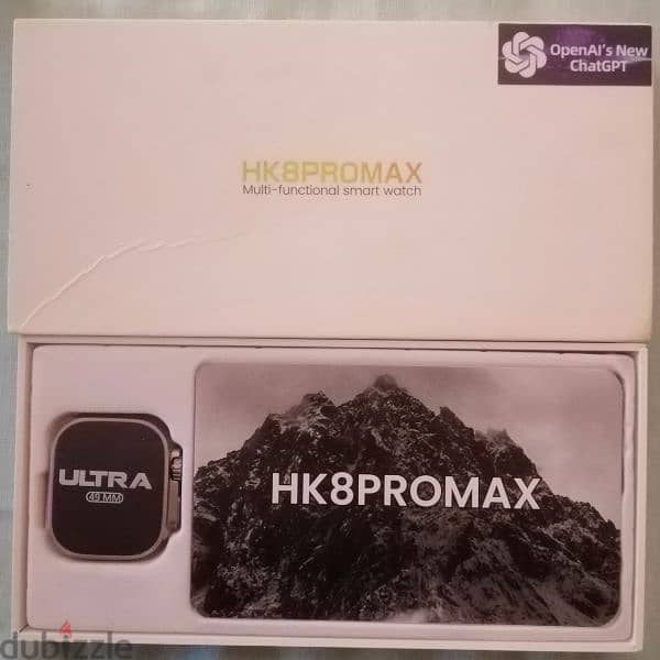 ساعة سمارت HK8 Promax أصلي تعمل بنظام الويرفيت برو 7