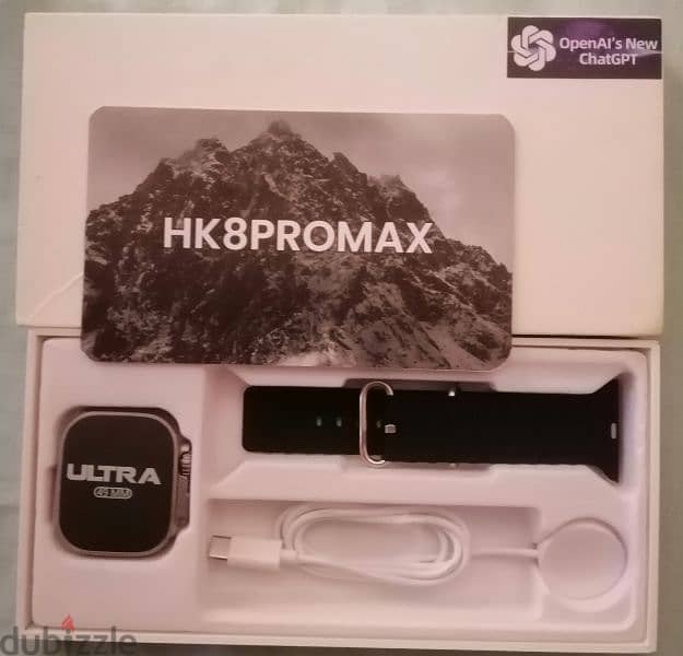 ساعة سمارت HK8 Promax أصلي تعمل بنظام الويرفيت برو 14