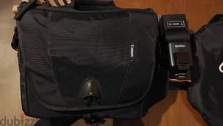 Godox Flash 680 TT for canon + Reflector 5*1 ( 80*120 ) + shoulder bag 0