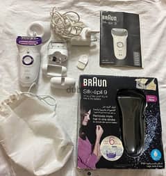 Braun silk. epil 9 ماكينة ازالة الشعر براون ٩ 0