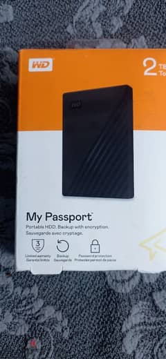 WD my passport 2tb 0