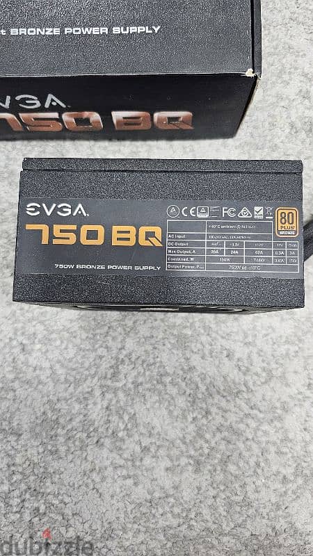 GiGABYTE c200 + EVGA BQ 750w BRONZE 10