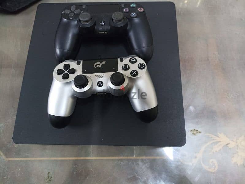 بلاي ستيشن 4 سلم 500 جيجا - حالة ممتازة ps4 slim 500g 1