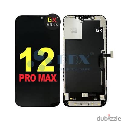 شاشه هاتف iphone 12 pro max (GX)