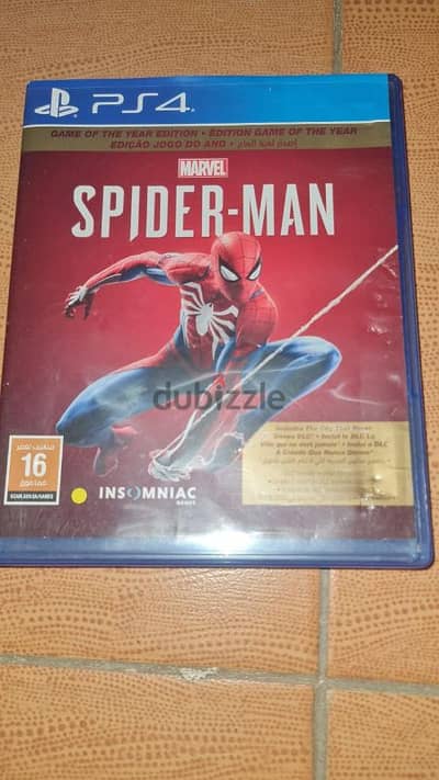 spider man game for PS4