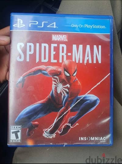 لعبة spider man marvel CD like new