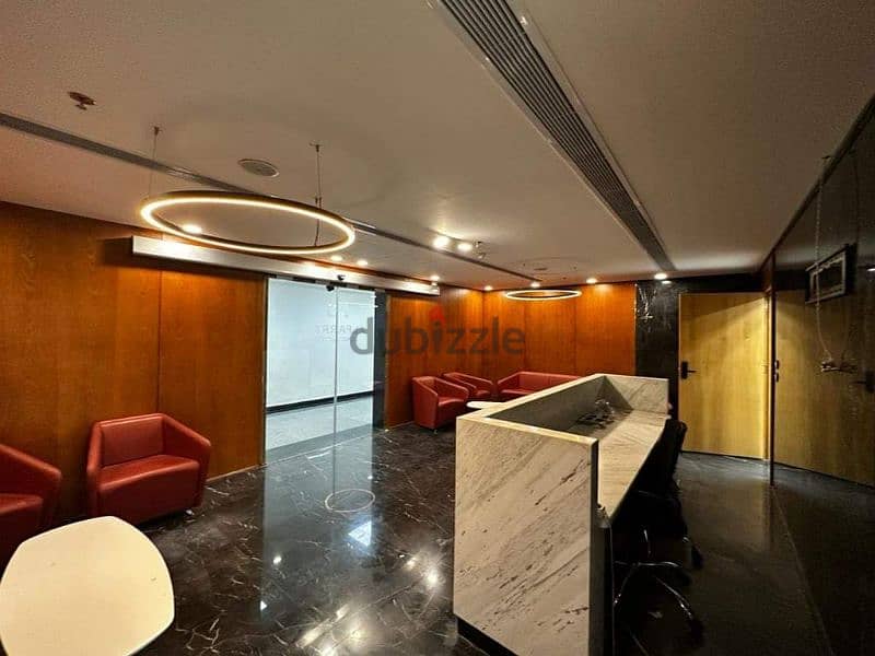 مكتب اداري للايجار 220م مميز في التجمع الخامس Office For Rent 220M 3