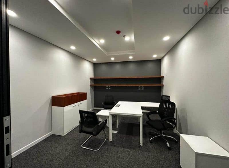 مكتب اداري للايجار 220م مميز في التجمع الخامس Office For Rent 220M 6