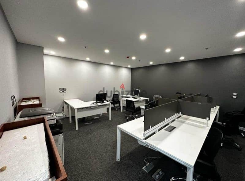 مكتب اداري للايجار 220م مميز في التجمع الخامس Office For Rent 220M 7