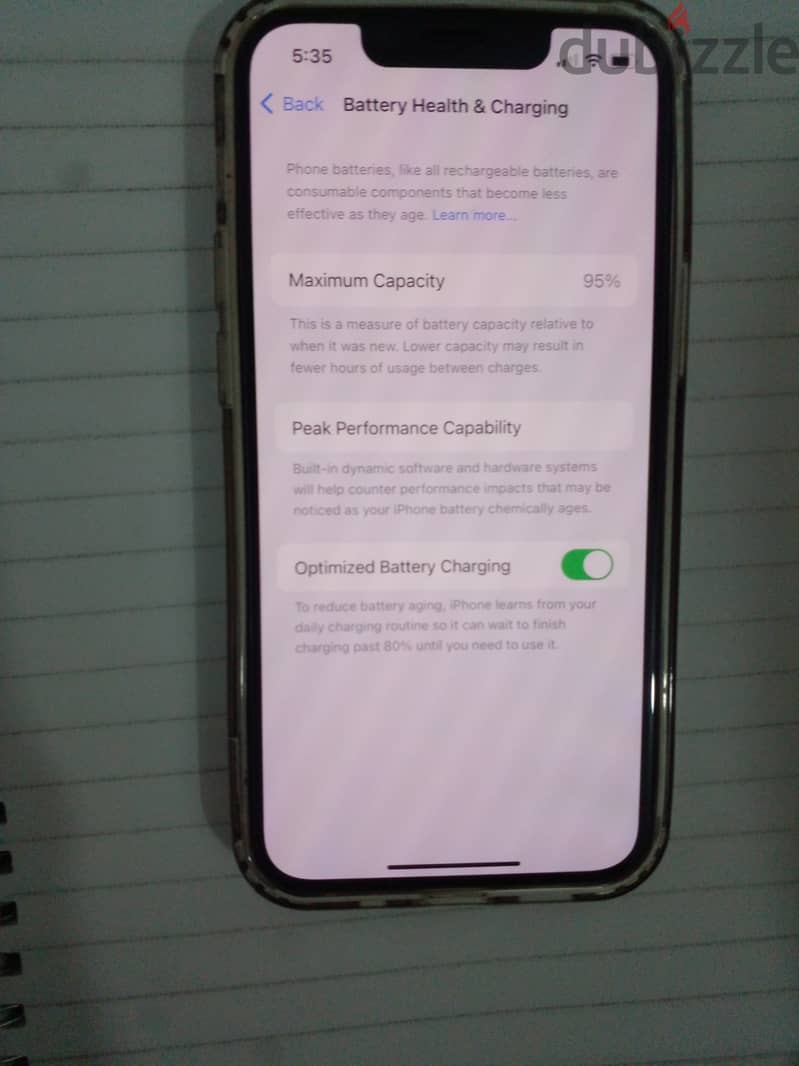 ايفون 13 mini للبيع بطاريه ٩٥% 1